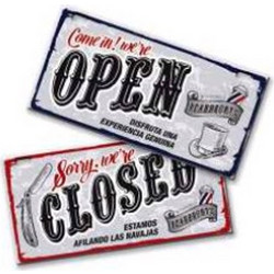 Beardburys - Plate OPEN / CLOSE