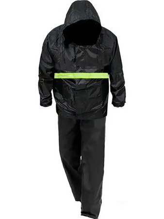 ΑΔΙΑΒΡΟΧΟ ΣΕΤ RAIN SUIT ΜΑΥΡΟ XL