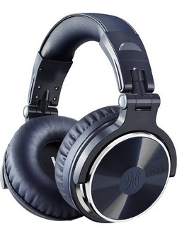 OneOdio Pro10 Ενσύρματα & Ασύρματα Bluetooth Ακουστικά DJ Over Ear Μπλε