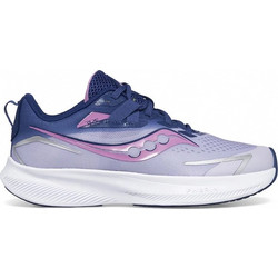 Saucony Ride 15 Παιδικά Αθλητικά Παπούτσια για Τρέξιμο Μπλε Λιλά SK167266-MVIND