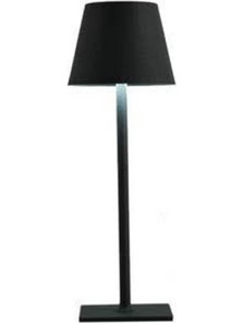 Επιτραπέζιο φωτιστικό LED διαστάσεων 10x10x38hcm σε μαύρο χρώμα