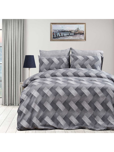 Dimcol Πάπλωμα Υπέρδιπλο 220x240 Αλκμήνη 452 Grey