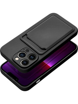 Θήκη OEM Card για Apple iPhone 15 Pro Max Back Cover Black