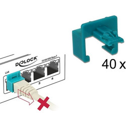 DeLock RJ45 Secure Clip 40pcs 86446