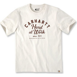 Carhartt Μπλούζα Κοντομάνικη Hard at work t-shirt malt