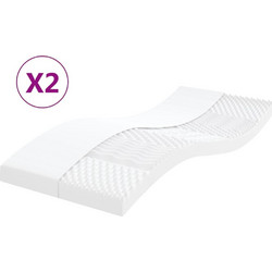 vidaXL Στρώμα Αφρού ILD Μονό 90x200cm 356363