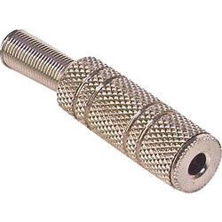 3.5 mm Jack Female Stereo Βύσμα Μεταλλικό