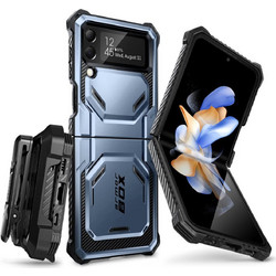 Θήκη Supcase IBLSN Armorbox για Samsung Galaxy Z Flip 4 - Metallic Blue