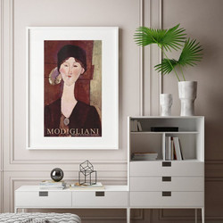 Portrait of Beatrice Hastings - Αφίσες - Poster - Walls