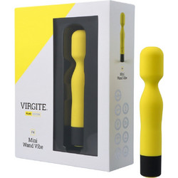 Virgite Fluo Mini Wrand Vibe Δονητής Μασάζ Κίτρινος