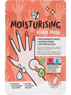 W7 Moisturising Ενυδατική Μάσκα Χεριών 1τμχ
