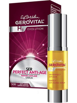 Gerovital H3 Evolution Perfect Anti-Aging Αντιγηραντικό Serum Προσώπου 15ml