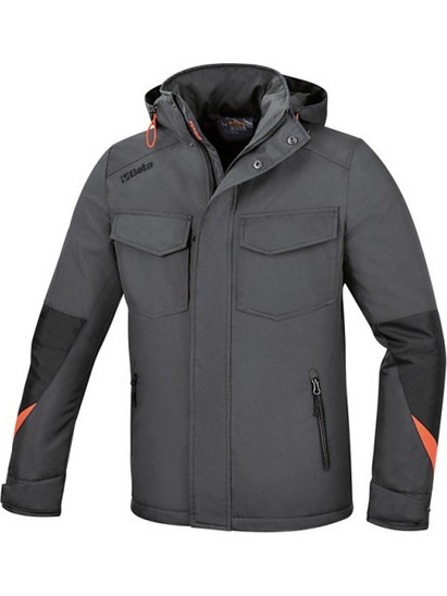 Τζάκετ Anorak από Oxford πολυέστερ 300D, Αδιάβροχο, επικαλυμμένο με PU, Γκρι Ανθρακί - Beta 7670G - B0767000