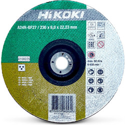 HIKOKI ΔΙΣΚΟΣ ΛΕΙΑΝΣΗΣ ΓΙΑ ΓΩΝ. ΤΡΟΧΟ (INOX) 230X6 DPC