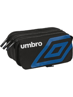 Safta Umbro Flash Κασετίνα με 3 Θήκες Μαύρη 812337710
