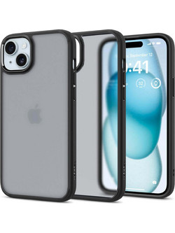 Spigen Ultra Hybrid Back Cover Frost Black (iPhone 15 Plus)