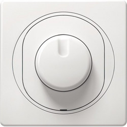 EON Dimmer with rotary single-pole switch 40-400VA white