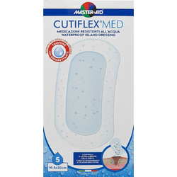 Master Aid Cutiflex Αδιάβροχες Αυτοκόλλητες Γάζες 10.5x20cm 5τμχ