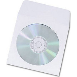 Αρχέτυπον Φάκελος Λευκός Cd3 12.5Χ12.5 Παράθυρο/Αυτοκόλλητος
