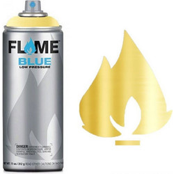 Flame Blue Σπρέι Βαφής Gold Ματ 400ml