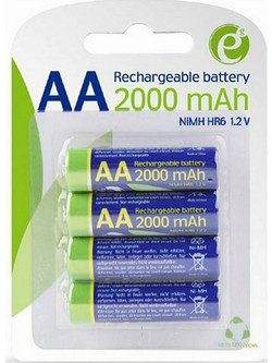 Energenie AA 2000mAh 4τμχ