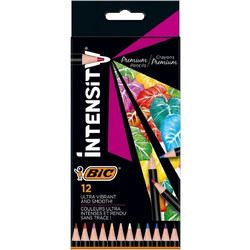 BIC Black Intensity Ξυλομπογιές Σετ 12τμχ