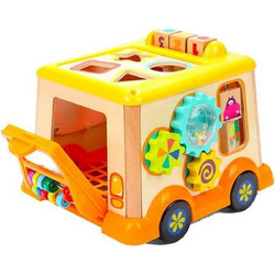 Topbright My First School Bus Ξύλινο 18+ Μηνών