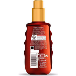 Garnier Ambre Solaire Golden Protect Αδιάβροχο Spray Μαυρίσματος Σώματος SPF20 150ml