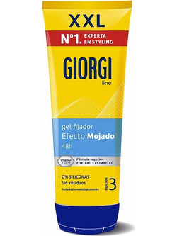 Giorgi Efecto Mojado Styling Gel Μαλλιών Ανδρικό Πολύ Δυνατό Κράτημα 250ml