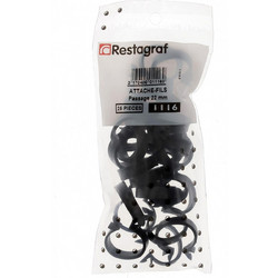 RESTAGRAF OMEGA CLIP Φ22 MM WRING HARNESS FIXING 25 PCS BAG