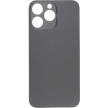 iPhone 14 Pro Back Glass big hole Πίσω Καπάκι Μαύρο