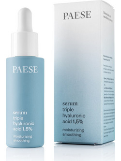 Paese Triple Hyaluronic Acid 1.5% Ενυδατικό Serum Προσώπου με Υαλουρονικό 30ml