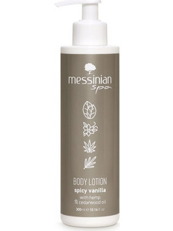Messinian Spa Spicy Vanilla Ενυδατική Lotion Σώματος 300ml