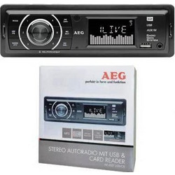 AEG AR 4027 Ηχοσύστημα Αυτοκινήτου Ράδιο CD 1DIN με USB