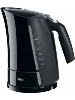 Braun Multiquick 3 WK 300 Βραστήρας 1.7lt 2200W Μαύρος
