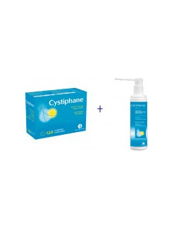 Biorga Cystiphane 120 Συμπλήρωμα Διατροφής + Λοσιόν & Κάψουλες κατά της Τριχόπτωσης 2x60ml