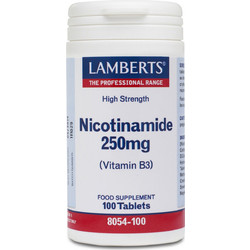 Lamberts Nicotinamide 250mg 100 Ταμπλέτες