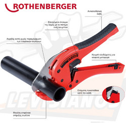 ROTHENBERGER ROCUT 5.2030 ΚΟΦΤΗΣ ΠΛΑΣΤΙΚΟΥ ΣΩΛΗΝΑ 63mm