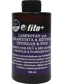 Fito+ για Λιπαρότητα & Πιτυρίδα Φυτικό Σαμπουάν κατά της Πιτυρίδας για Λιπαρά Μαλλιά 300ml