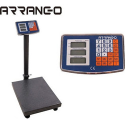 Arrango AB57116 Ηλεκτρονική Πλάστιγγα με Κολώνα Arrancio με Ικανότητα Ζύγισης 100kg και Υποδιαίρεση 50gr
