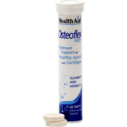Health Aid Osteoflex Fizzy Lemon 20 Αναβράζοντα Δισκία