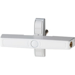 ABUS 2520 Πρόσθετη κλειδαριά για δίφυλλα παράθυρα - Λευκό