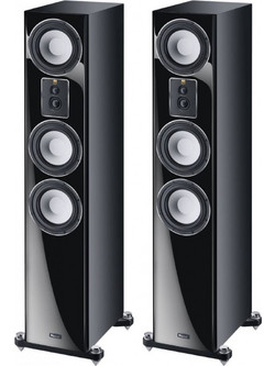 Magnat Signature 707 Ζεύγος Ηχείων Hi-Fi Δαπέδου 380W 4 Δρόμων Black