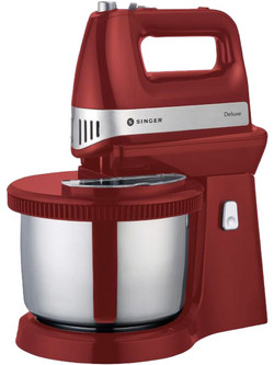Singer Deluxe SM-500 Μίξερ με Περιστρεφόμενο Κάδο 3.2lt 500W