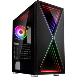 Kolink Void X ARGB Black Gaming Midi Tower Κουτί Υπολογιστή RGB με Πλαϊνό Παράθυρο