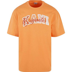 Karl Kani Ανδρική κοντομάνικη μπλούζα Serif Originator Tee KM242-001-3-ORANGE