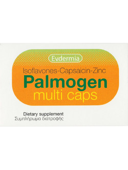 Evdermia Palmogen Multi Caps Συμπλήρωμα Διατροφής κατά της Τριχόπτωσης 30 Κάψουλες