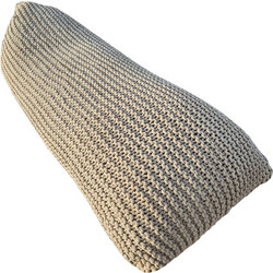 Πουφ Macrame Με Εσωτερική Γέμιση Komvos (80x200x45) 1Τεμ