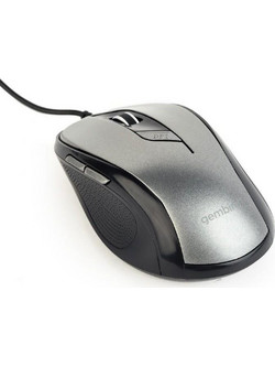 Gembird MUS-6B-01-BG Ενσύρματο Ποντίκι Silver