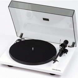 Pro-Ject Audio Essential III Πικάπ Hi Gloss White + ΟΜ10e
